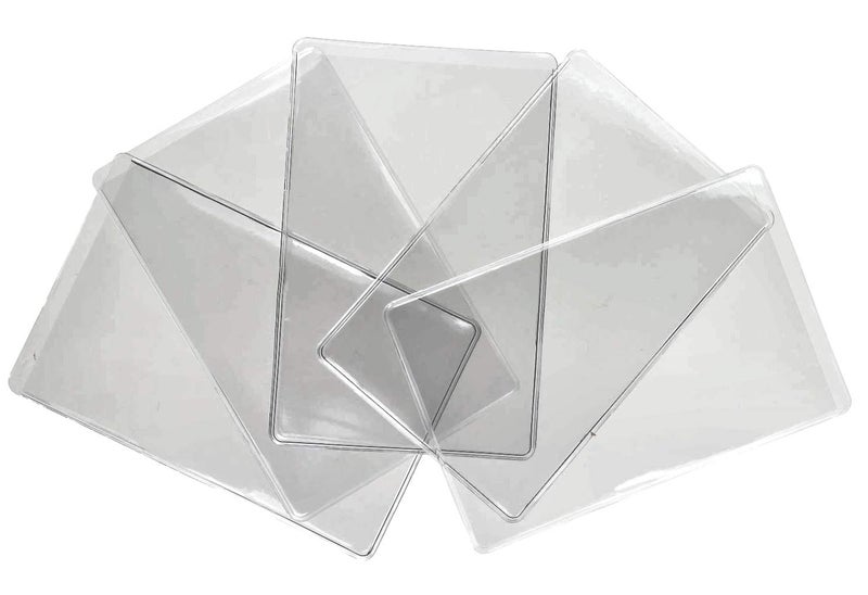 uGems Medicare Card Protectors 5 Pack - 12 Mil Total Thickness  Made in USA  Offset Lip for Easy Use  Wallet-Fit Medical & Social Security Card Holders (Clear) - Image 5
